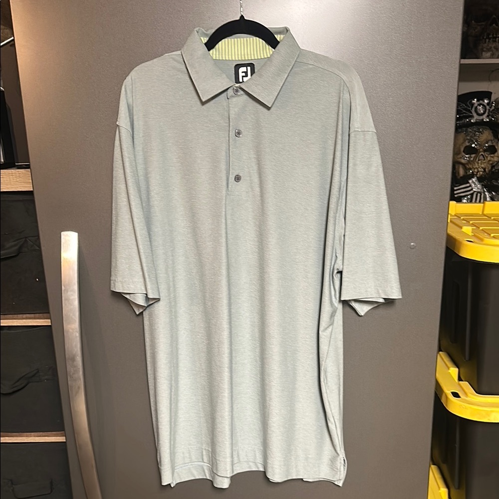 FootJoy Men's Gray Polo Shirt